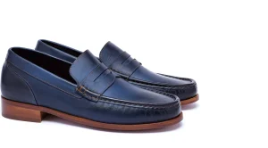 Uomo GUIDOMAGGI Penny Loafers>Adelaide - Mocassini rialzanti in Pelle Pieno Fiore fino a 6,5 cm più alto
