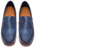 Uomo GUIDOMAGGI Penny Loafers>Adelaide - Mocassini rialzanti in Pelle Pieno Fiore fino a 6,5 cm più alto