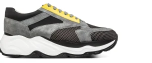 Uomo GUIDOMAGGI Sneakers>Aflou - scarpe con rialzo in Mix Pelle/Tessuto Da 6 a 11 cm più alto