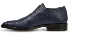 Uomo GUIDOMAGGI Scarpe In Pelle Esotica | Cucitura Goodyear>Agadir - Scarpa Classica con rialzo in Pelle di Coccodrillo fino a 8 cm