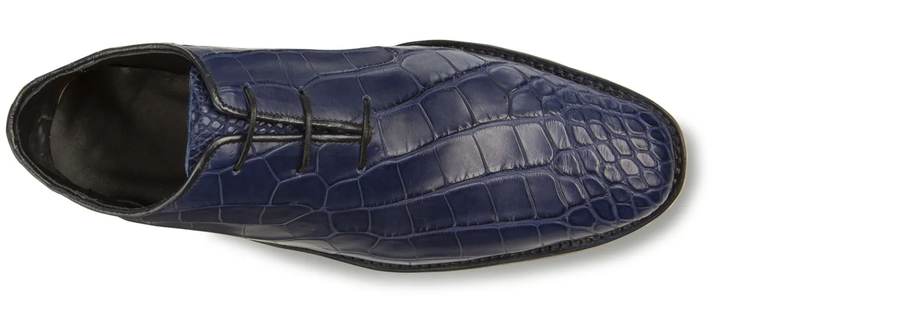 agadir__scarpa_classica_c_4.webp Uomo GUIDOMAGGI Scarpe In Pelle Esotica | Cucitura Goodyear>Agadir - Scarpa Classica con rialzo in Pelle di Coccodrillo fino a 8 cm