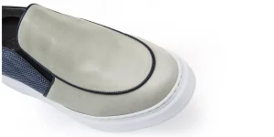Uomo GUIDOMAGGI Slip-on>Aire -slipon con rialzo in Mix Pelle/Tessuto fino a 6 cm più alto
