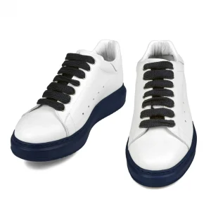 Uomo GUIDOMAGGI Sneakers>Ajax - Sneakers con rialzo interno da uomo in Pelle Pieno Fiore da 6 a 8 cm più alto