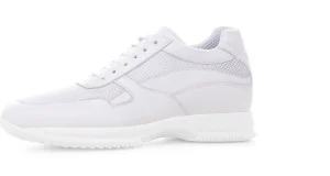 Uomo GUIDOMAGGI Sneakers>Alaska - Sneakers rialzate uomo in Mix Pelle/Tessuto da 6 a 10 cm più alto