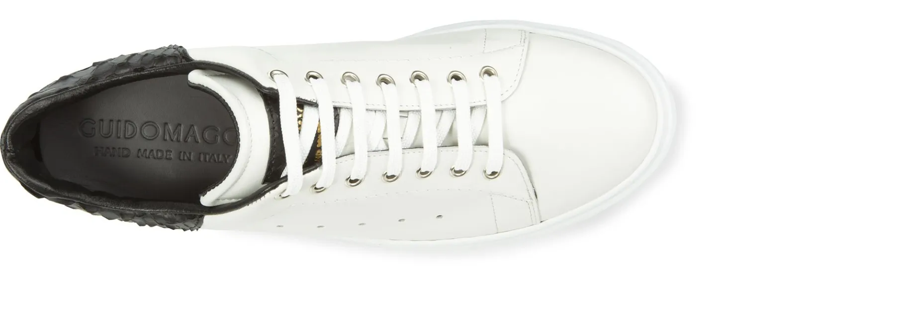 alexander__sneakers_esoti_3.webp Uomo GUIDOMAGGI Scarpe In Pelle Esotica | Sneakers>Alexander - Sneakers Esotiche casual con rialzo interno in Pelle Pitone da 6 a 8 cm più alto