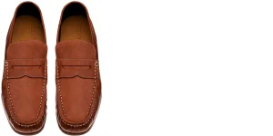 Uomo GUIDOMAGGI Penny Loafers>Alexandria - Mocassini scarpe rialzanti in Pelle Cordovan da 6 a 8 cm più alto