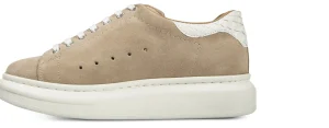Donna GUIDOMAGGI Scarpe Donna>Alpine - sneakers con rialzo interno da uomo in pelle fino a 8 cm più alto