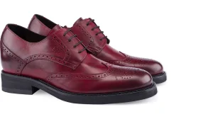 Uomo GUIDOMAGGI Stringate>Andalucìa - Classiche scarpe coin rialzo uomo in Pelle Pieno Fiore da 6 a 8 cm più alto