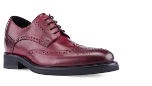 Uomo GUIDOMAGGI Stringate>Andalucìa - Classiche scarpe coin rialzo uomo in Pelle Pieno Fiore da 6 a 8 cm più alto