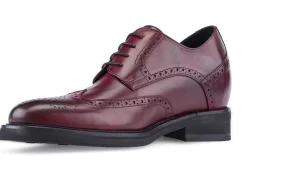 Uomo GUIDOMAGGI Stringate>Andalucìa - Classiche scarpe coin rialzo uomo in Pelle Pieno Fiore da 6 a 8 cm più alto