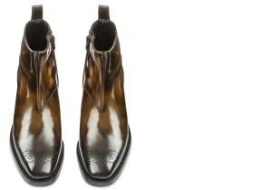 Uomo GUIDOMAGGI Chelsea>Arles -scarpe tacco interno in Pelle Da 6 a 10 cm più alto