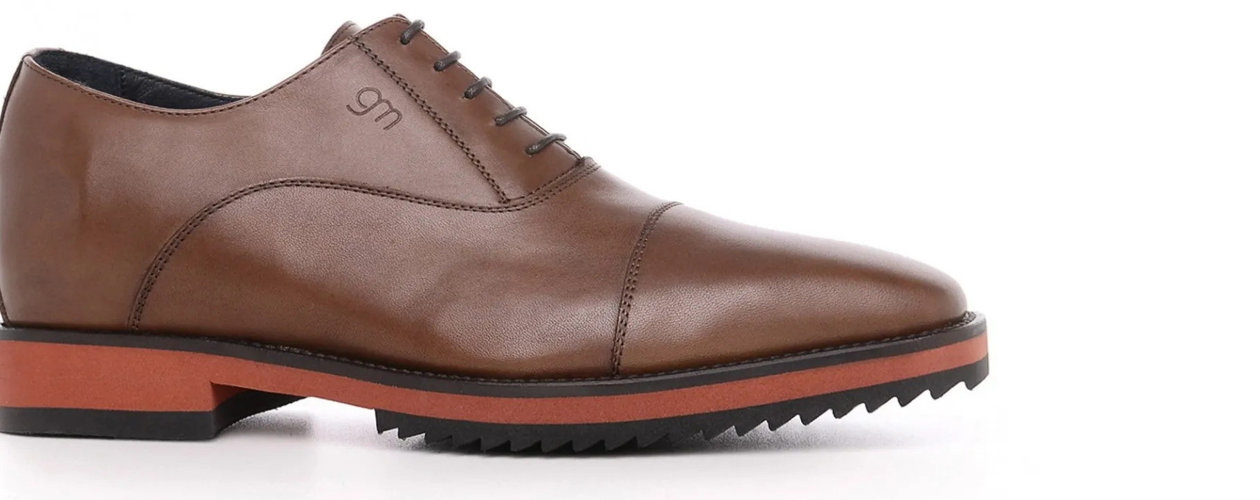 arona__classiche_scarpe_u_0.webp Uomo GUIDOMAGGI Stringate>Arona - Classiche scarpe uomo con rialzo in Pelle Pieno Fiore da 6 a 8 cm più alto