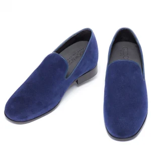 Uomo GUIDOMAGGI Classici>Assisi - Mocassini scarpe con rialzo in Pelle Scamosciato Fino a 6.5 cm più alto