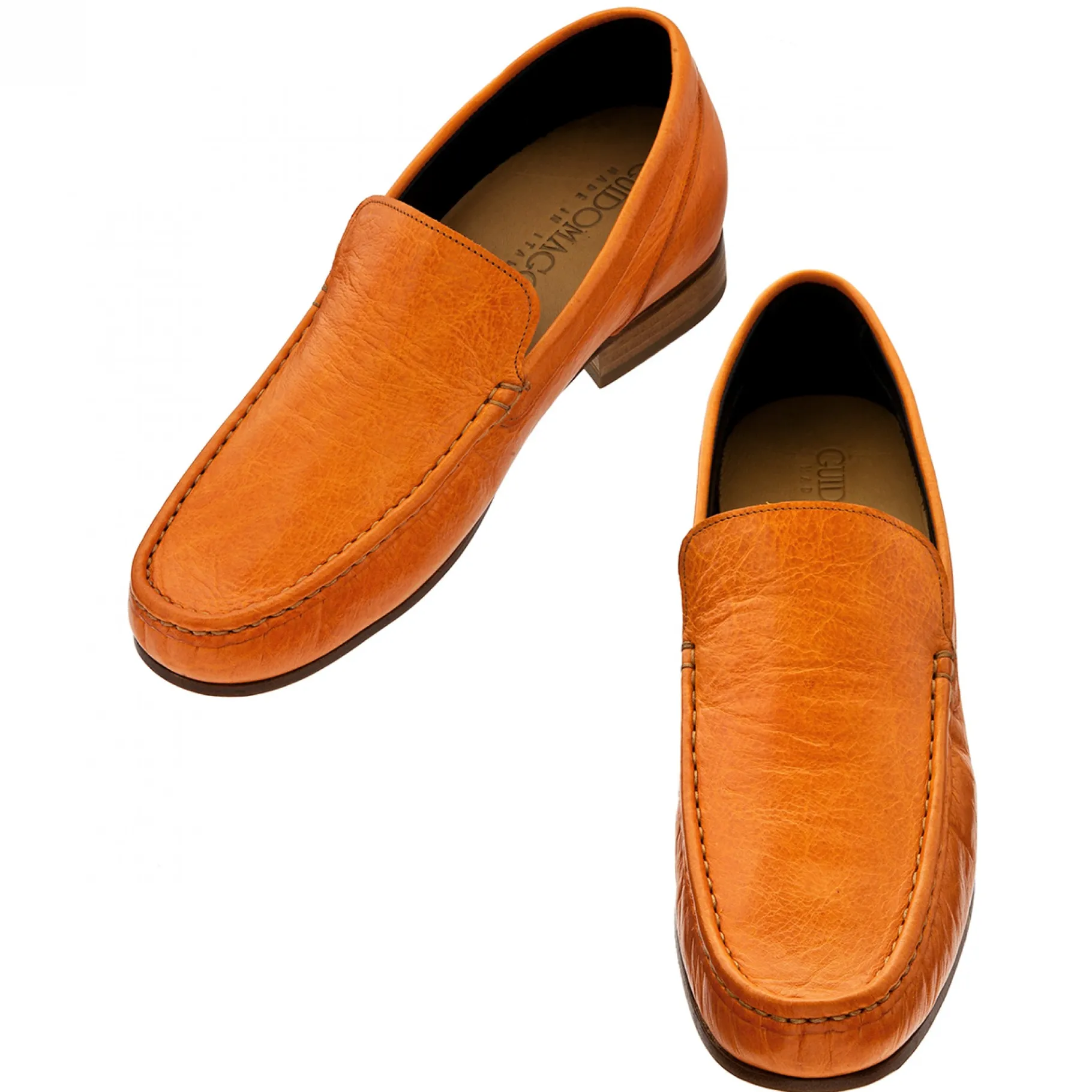 asuncin__mocassini_elegan_0.webp Uomo GUIDOMAGGI Classici>Asunción - Mocassini eleganti da uomo in Pelle Pieno Fiore Fino a 8 cm più alto