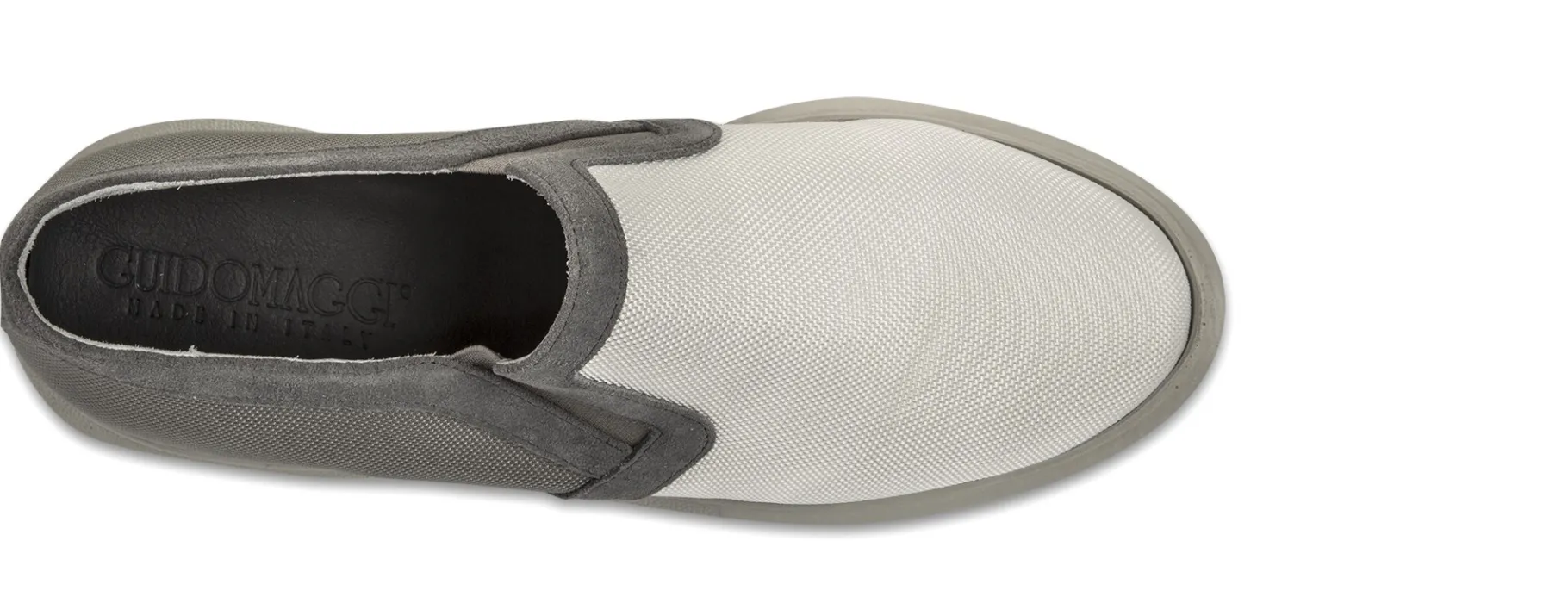 avalon_slipon_con_rialzo__3.webp Uomo GUIDOMAGGI Slip-on>Avalon -slipon con rialzo in Mix Pelle/Tessuto fino a 6 cm più alto