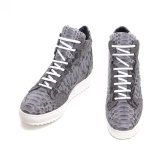 Uomo GUIDOMAGGI Scarpe In Pelle Esotica | Sneakers>Barbados - sneakers rialzanti in Pelle Da 6 a 10 cm più alto