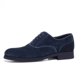 Uomo GUIDOMAGGI Cucitura Goodyear | Stringate>Basel - Classiche scarpe uomo con rialzo in Pelle Suede Fino a 8 cm più alto