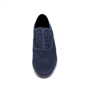 Uomo GUIDOMAGGI Cucitura Goodyear | Stringate>Basel - Classiche scarpe uomo con rialzo in Pelle Suede Fino a 8 cm più alto