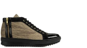 Uomo GUIDOMAGGI Sneakers>Bayonne - Sneakers con rialzo interno da uomo in Mix Pelle da 6 a 8 cm più alto