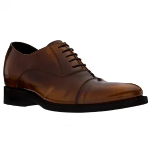 Uomo GUIDOMAGGI Stringate>Bel Air - Classiche scarpe da uomo con rialzo in Pelle Pieno Fiore fino a 8 cm più alto