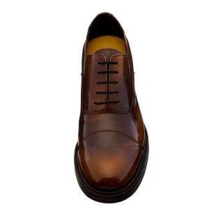 Uomo GUIDOMAGGI Stringate>Bel Air - Classiche scarpe da uomo con rialzo in Pelle Pieno Fiore fino a 8 cm più alto