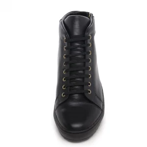 Uomo GUIDOMAGGI Sneakers>Belgravia - Sneakers uomo con rialzo interno in Pelle Pieno Fiore Fino a 8 cm più alto