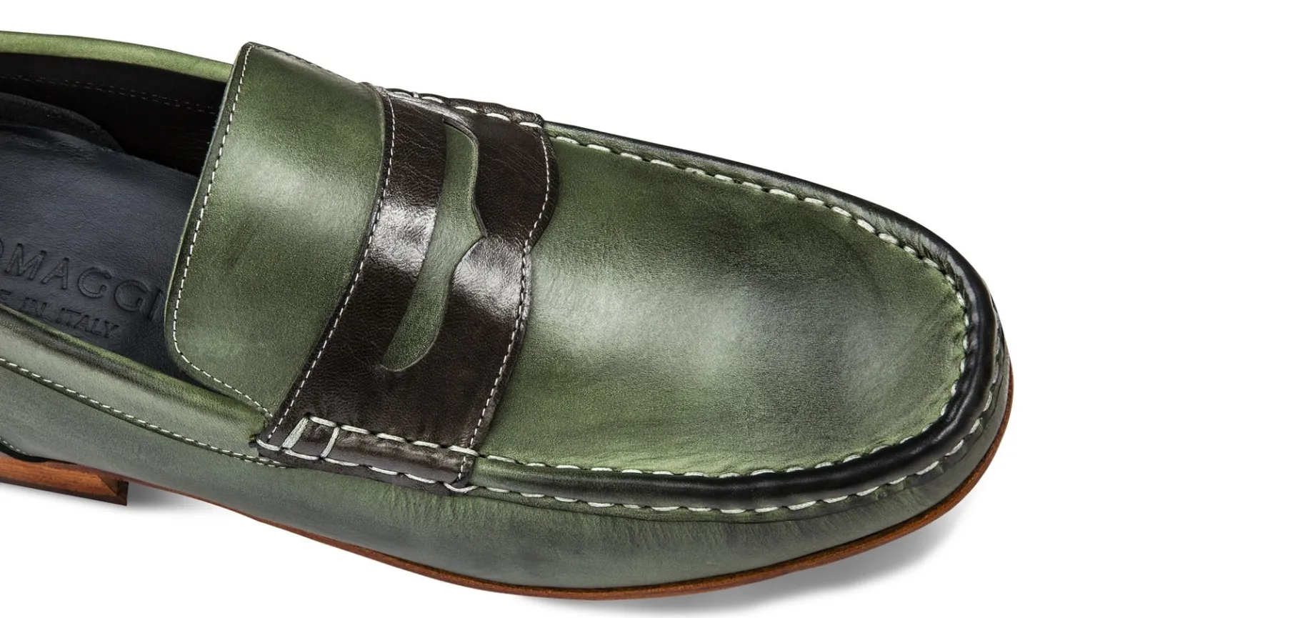 belk__mocassini_in_pelle__4.webp Uomo GUIDOMAGGI Penny Loafers>Belk - Mocassini in Pelle fino a 6 cm più alto