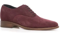 Uomo GUIDOMAGGI Cucitura Goodyear | Stringate>Belluno - Classiche  rialzate da uomo  in Pelle Scamosciato da 6 a 8 cm più alto
