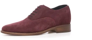 Uomo GUIDOMAGGI Cucitura Goodyear | Stringate>Belluno - Classiche rialzate da uomo in Pelle Scamosciato da 6 a 8 cm più alto