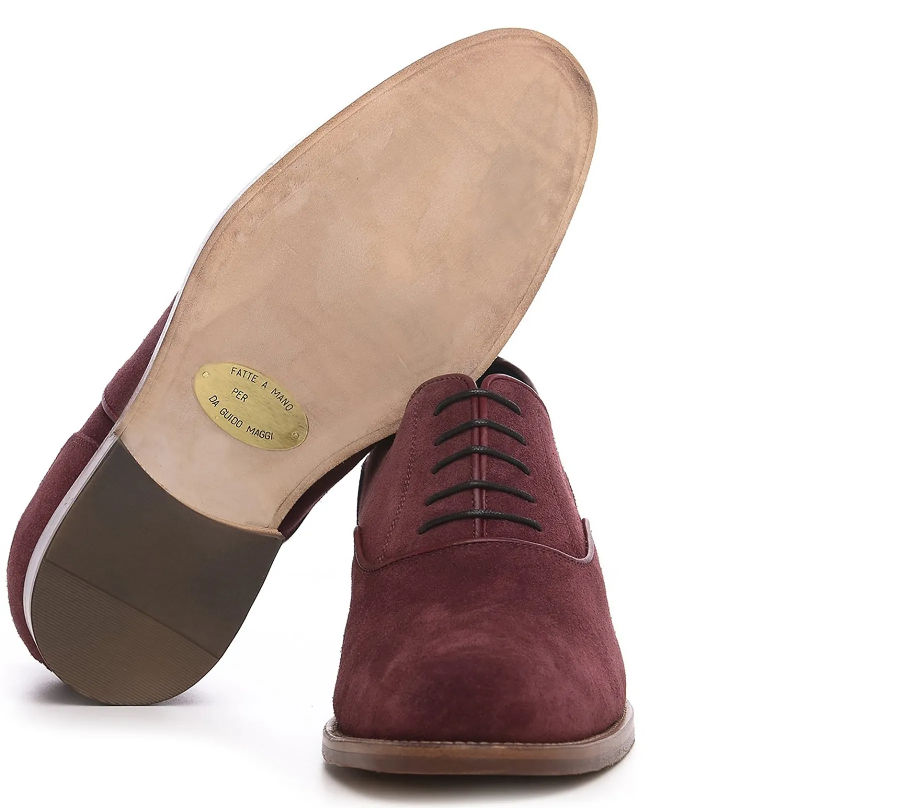 belluno__classiche_rialza_4.webp Uomo GUIDOMAGGI Cucitura Goodyear | Stringate>Belluno - Classiche rialzate da uomo in Pelle Scamosciato da 6 a 8 cm più alto