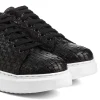 Uomo GUIDOMAGGI Sneakers>Bilbao - Sneakers uomo con rialzo interno in Pelle Pieno Fiore Fino a 8 cm più alto