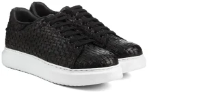 Uomo GUIDOMAGGI Sneakers>Bilbao - Sneakers uomo con rialzo interno in Pelle Pieno Fiore Fino a 8 cm più alto
