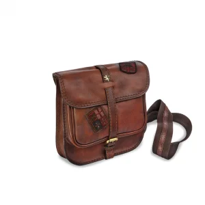 GUIDOMAGGI Pratesi Bags>Bisaccia Brown - Zaino in pelle Monospalla