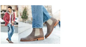 Uomo GUIDOMAGGI Chelsea>Bloomsbury - Stivali con rialzo in Pelle Pieno Fiore da 6 a 10 cm più alto