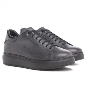 Uomo GUIDOMAGGI Sneakers>Boise - Sneakers con rialzo interno da uomo in Pelle Pieno Fiore da 6 a 8 cm più alto