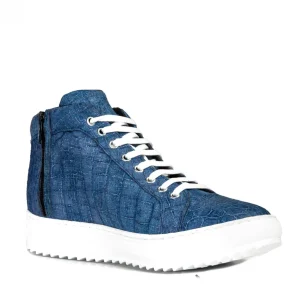 Uomo GUIDOMAGGI Scarpe In Pelle Esotica | Sneakers>Boracay -sneakers coccodrillo hermes in Pelle Da 6 a 8 cm più alto