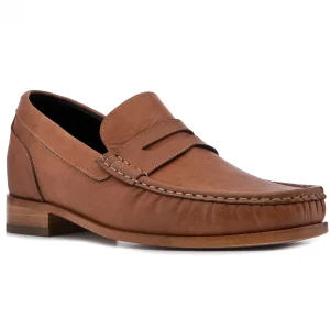 Uomo GUIDOMAGGI Penny Loafers>Brazil - Mocassini con rialzo interno da uomo in Pieno Fiore Fino a 6 cm più alto