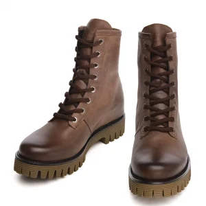 Uomo GUIDOMAGGI Anfibi>Brentwood - Stivali con rialzo interno in Pelle Pieno Fiore da 6 a 10 cm più alto