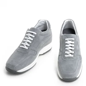 Uomo GUIDOMAGGI Sneakers>Brescia - Sneakers con rialzo in Pelle Scamosciato da 6 a 10 cm più alto