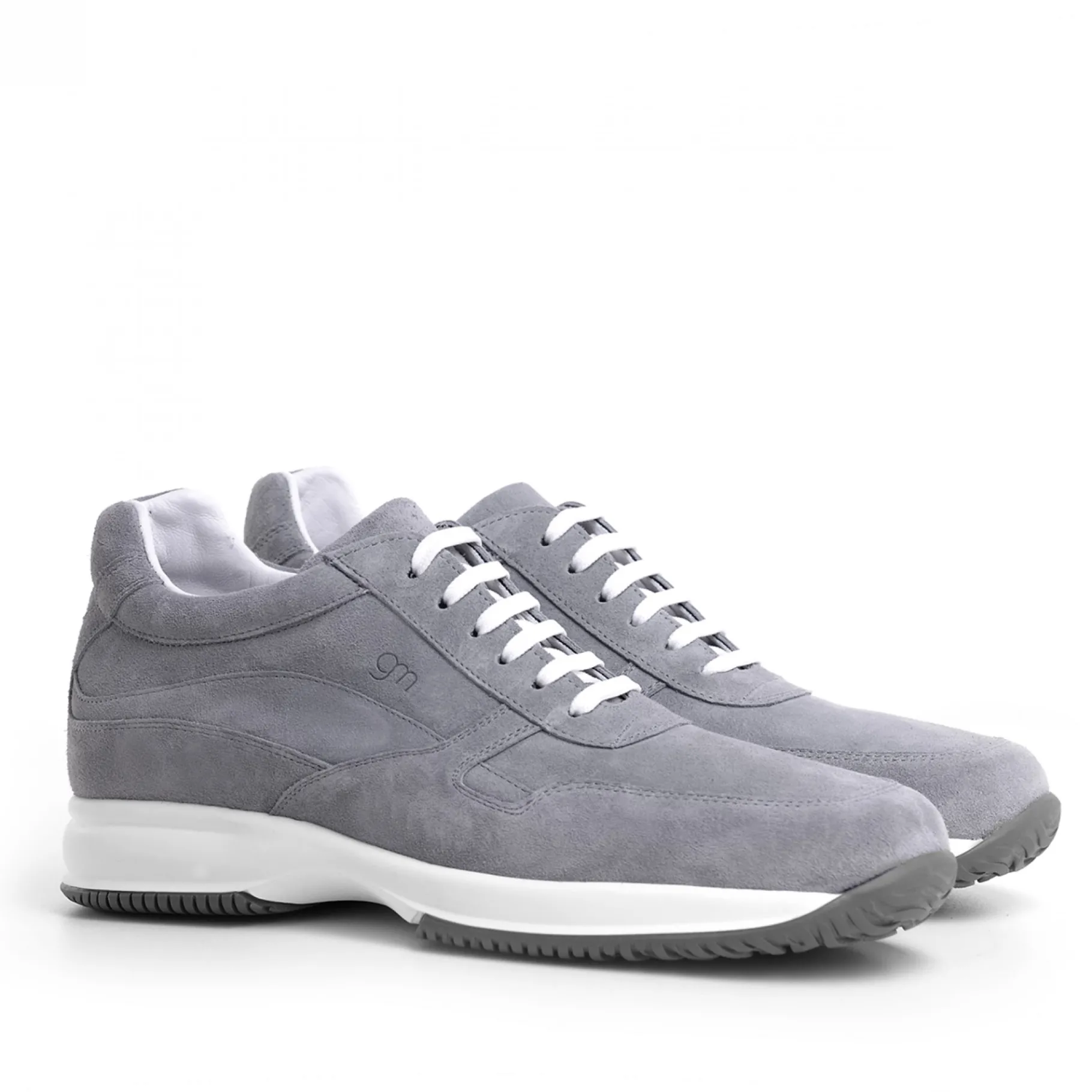 brescia__sneakers_con_ria_4.webp Uomo GUIDOMAGGI Sneakers>Brescia - Sneakers con rialzo in Pelle Scamosciato da 6 a 10 cm più alto