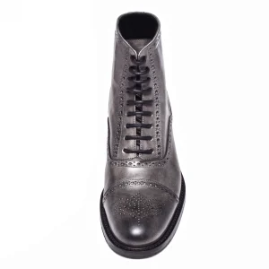 Uomo GUIDOMAGGI Stivali>Brickell - Stivali con rialzo in Pelle Pieno Fiore da 6 a 10 cm più alto