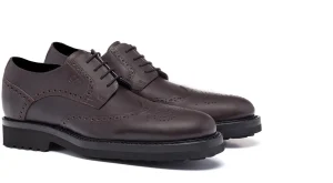 Uomo GUIDOMAGGI Stringate>Bristol - Classiche scarpe uomo con rialzo in Pelle Pieno Fiore Fino a 8 cm più alto