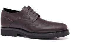 Uomo GUIDOMAGGI Stringate>Bristol - Classiche  scarpe uomo con rialzo  in Pelle Pieno Fiore Fino a 8 cm più alto