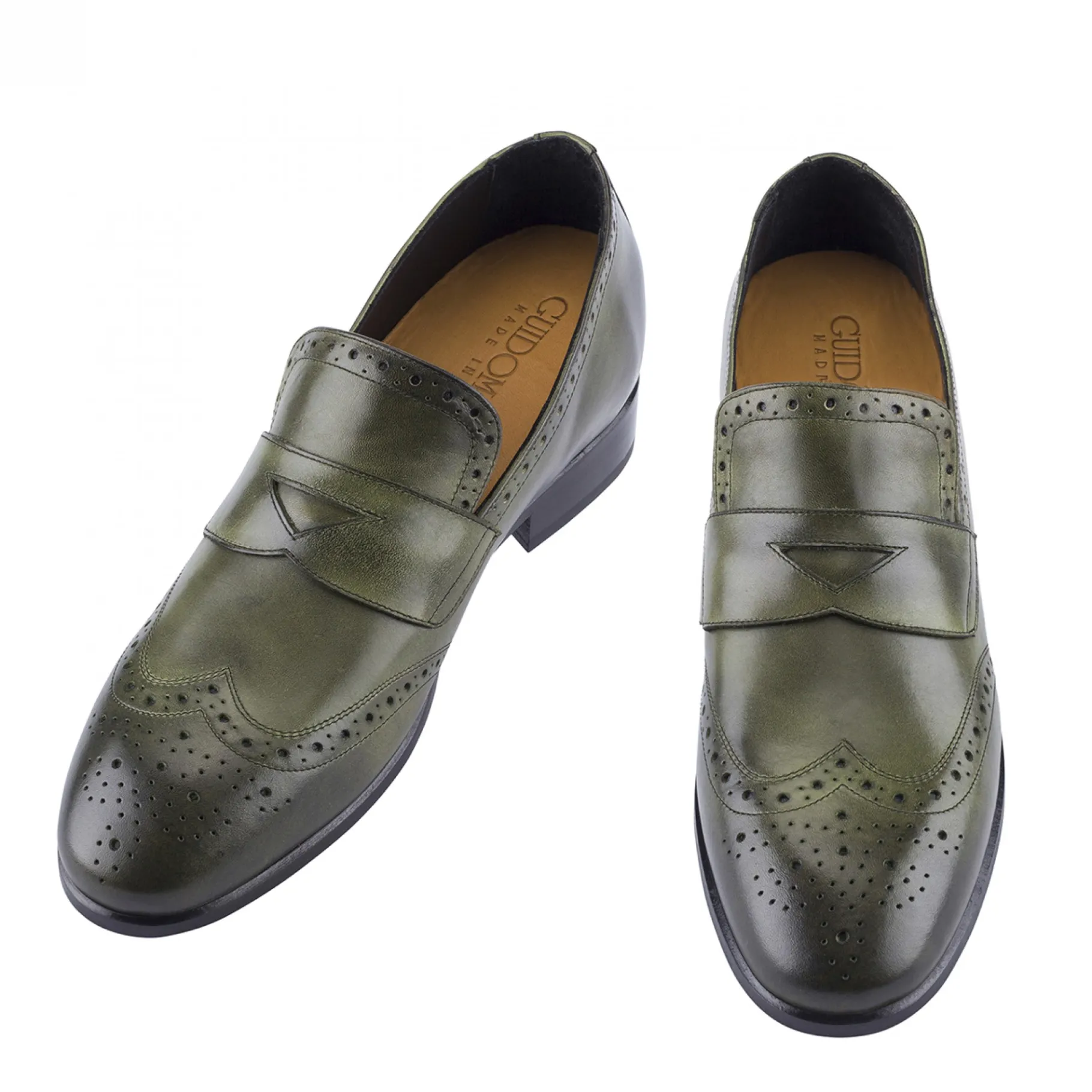 brunei__mocassini_con_ria_0.webp Uomo GUIDOMAGGI Penny Loafers>Brunei - Mocassini con rialzo interno da uomo in Pieno Fiore Fino a 6 cm più alto