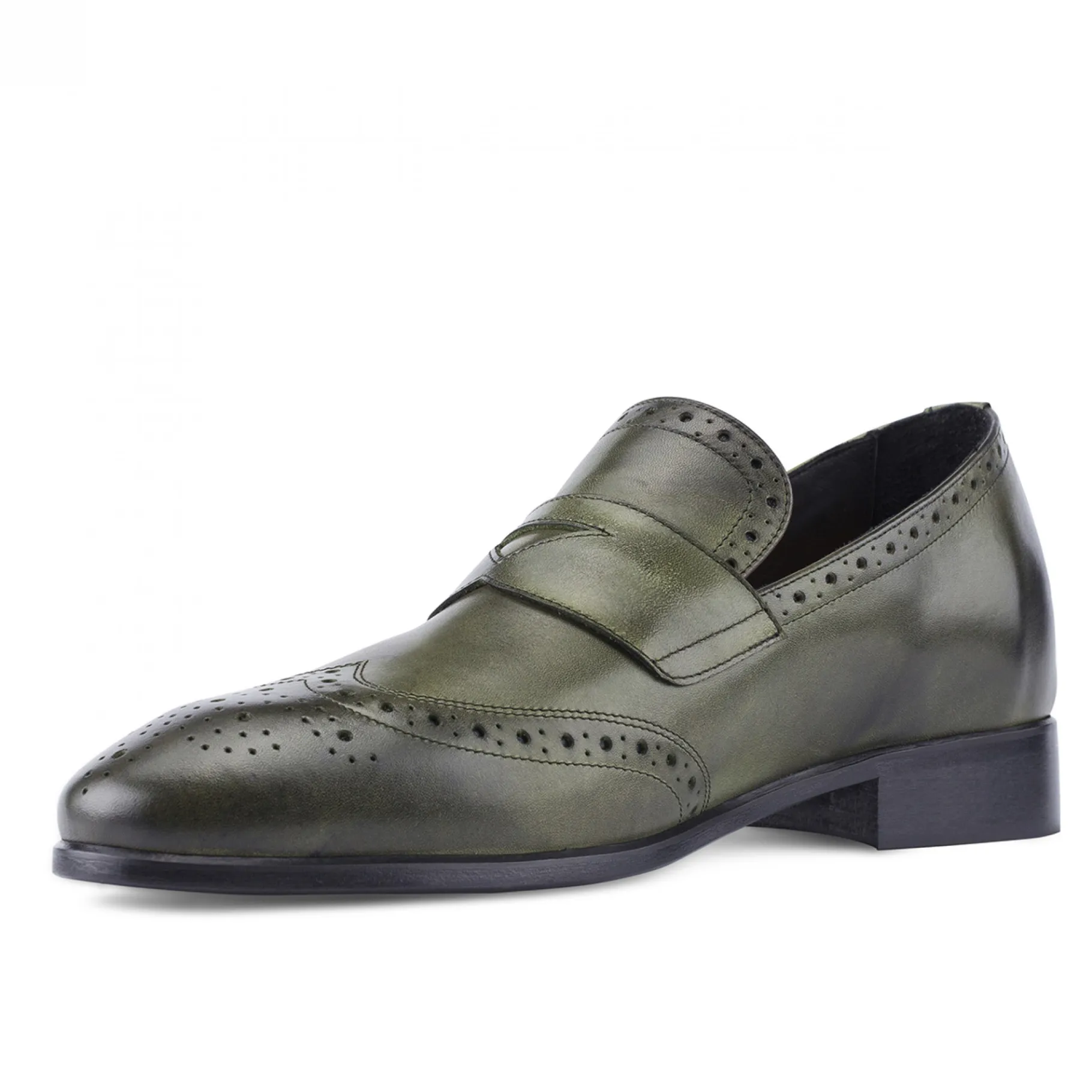 brunei__mocassini_con_ria_2.webp Uomo GUIDOMAGGI Penny Loafers>Brunei - Mocassini con rialzo interno da uomo in Pieno Fiore Fino a 6 cm più alto