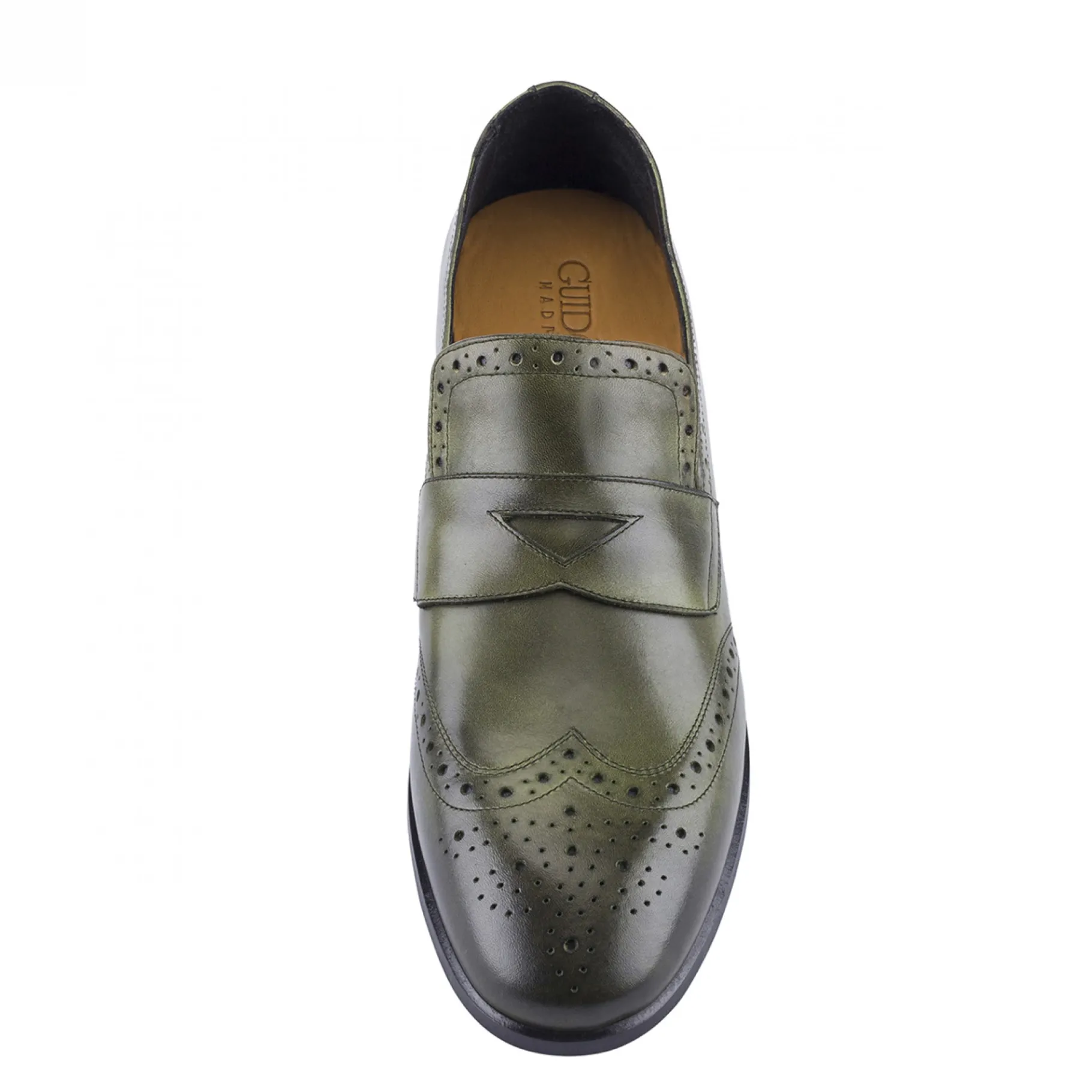 brunei__mocassini_con_ria_3.webp Uomo GUIDOMAGGI Penny Loafers>Brunei - Mocassini con rialzo interno da uomo in Pieno Fiore Fino a 6 cm più alto