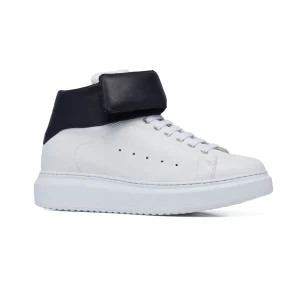 Uomo GUIDOMAGGI Sneakers>Buffalo - Sneakers con rialzo in Pelle Pieno Fiore da 6 a 8 cm più alto