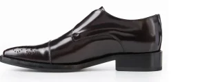 Uomo GUIDOMAGGI Cerimonia | Fibbie>Burnaby -Classiche Monofibia rialzanti da uomo in pelle fino a 8 cm più alto