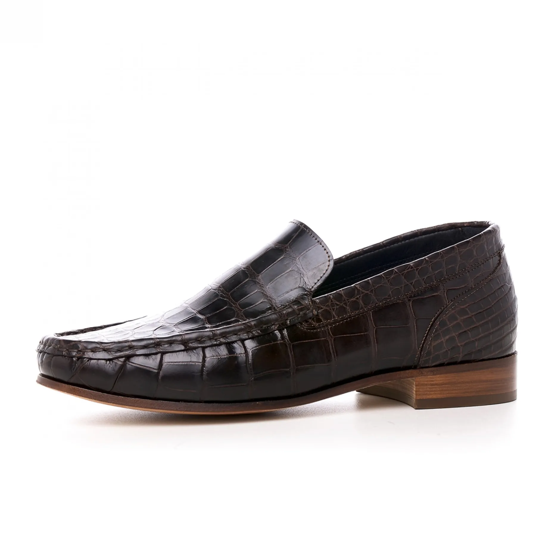 cachemire__mocassini_che__2.webp Uomo GUIDOMAGGI Scarpe In Pelle Esotica | Cucitura Goodyear>Cachemire - Mocassini che alzano la statura in Pelle Coccodrillo Fino a 6.5 cm più alto