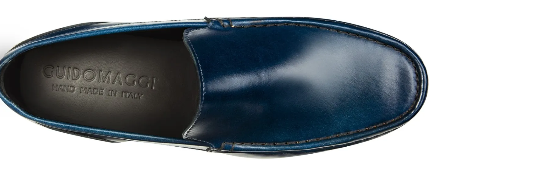 cadaques_mocassino_con_ri_3.webp Uomo GUIDOMAGGI Shell Cordovan | Cucitura Goodyear>Cadaques -mocassino con rialzo in Pelle fino a 6 cm più alto